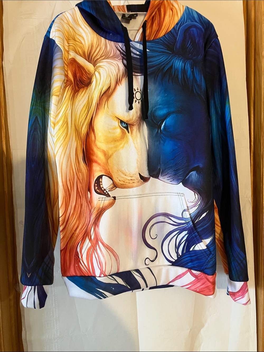 Electro Threads Men’s M Fire & Ice Pullover Hoodie Made in California